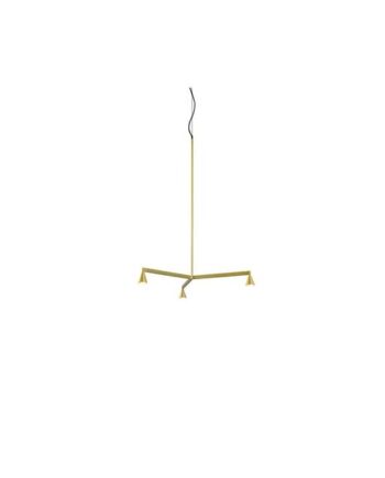 Trizo 21 Austere Chandelier   25 Messing