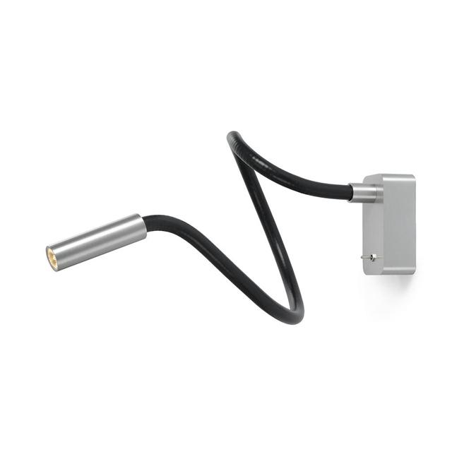 Trizo 21 Scar-led 1fds Væglampe 75 Cm Aluminium Sort