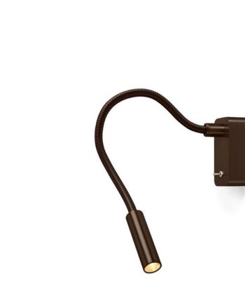 Trizo 21 Scar-led 1fds Væglampe 40 Cm Bronze
