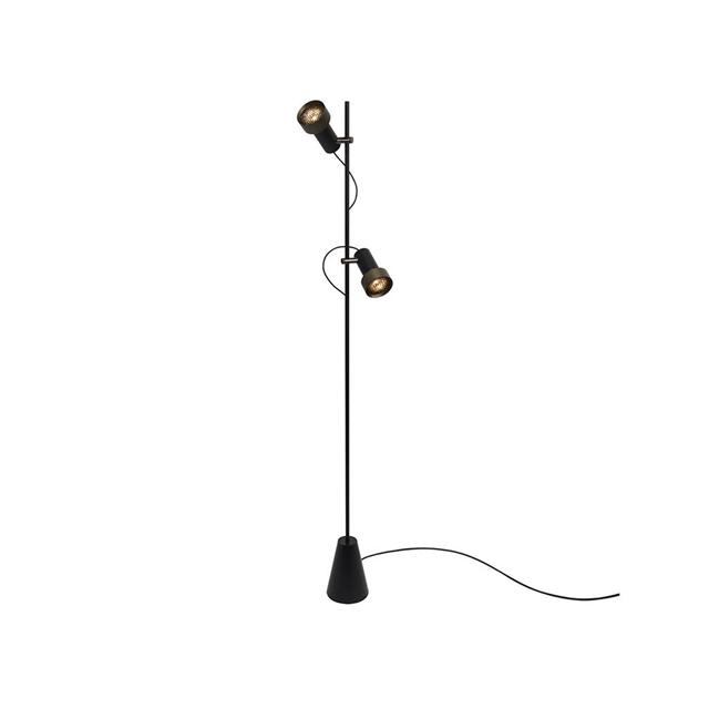 Trizo 21 2thirty Floor Gulvlampe Dæmpbar Sort Bronze Ring