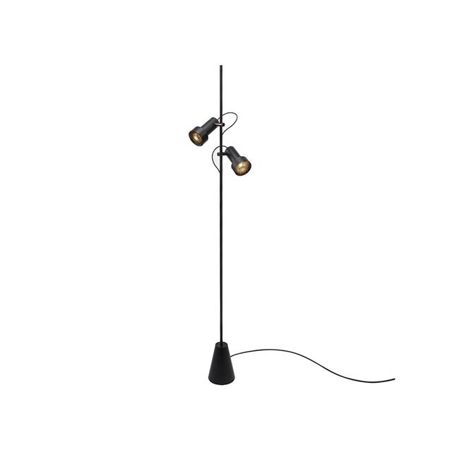Trizo 21 2thirty Floor Gulvlampe Dæmpbar Sort Sort Ring