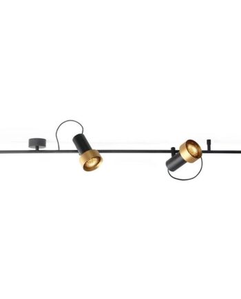 Trizo 21 2thirty-ch2 Honeycomb Loftlampe Sort Guld Ring