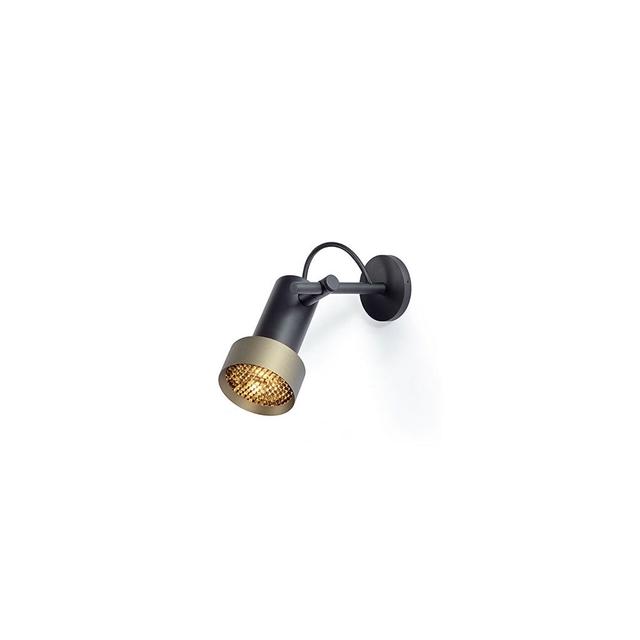 Trizo 21 2thirty-w1 Honeycomb Væglampe Sort Bronze Ring