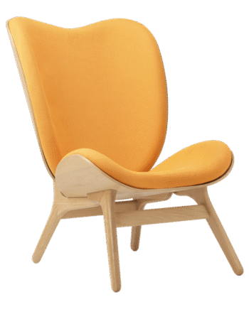 Umage   Conversation Piece Høj Lænestol Egetræ Tangerine