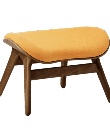 Umage   Conversation Piece Ottoman Mørk Egetræ Tangerine