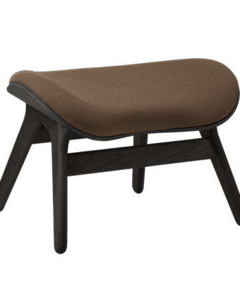 Umage   Conversation Piece Ottoman Sort Egetræ Mocca