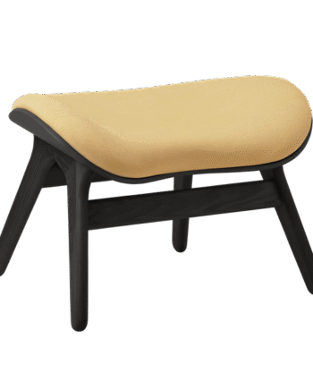 Umage   Conversation Piece Ottoman Sort Egetræ Summer Shine