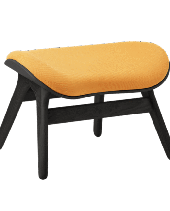 Umage   Conversation Piece Ottoman Sort Egetræ Tangerine