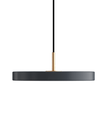 Umage Asteria Mini Pendel Grå Med Messing Top