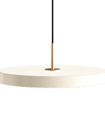 Umage Asteria Pendel Perle Hvid Med Messing Top