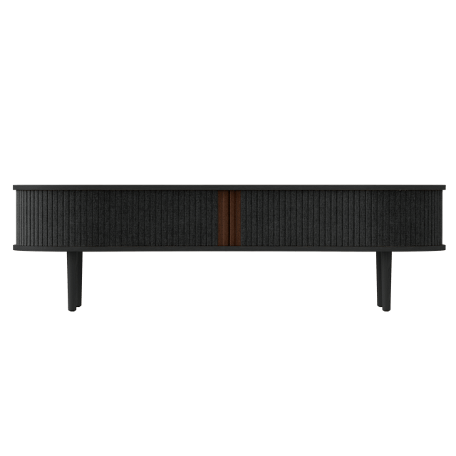 Umage Audacious Tv Bænk Sort Egetræ Shadow