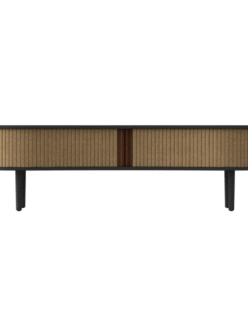 Umage Audacious Tv Bænk Sort Egetræ Sugar Brown
