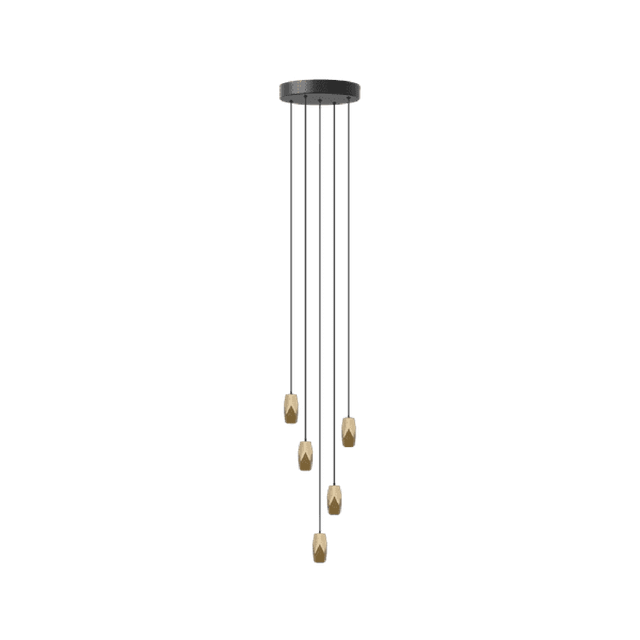 Umage Brighter Days Penta Pendel Med Cluster Messing
