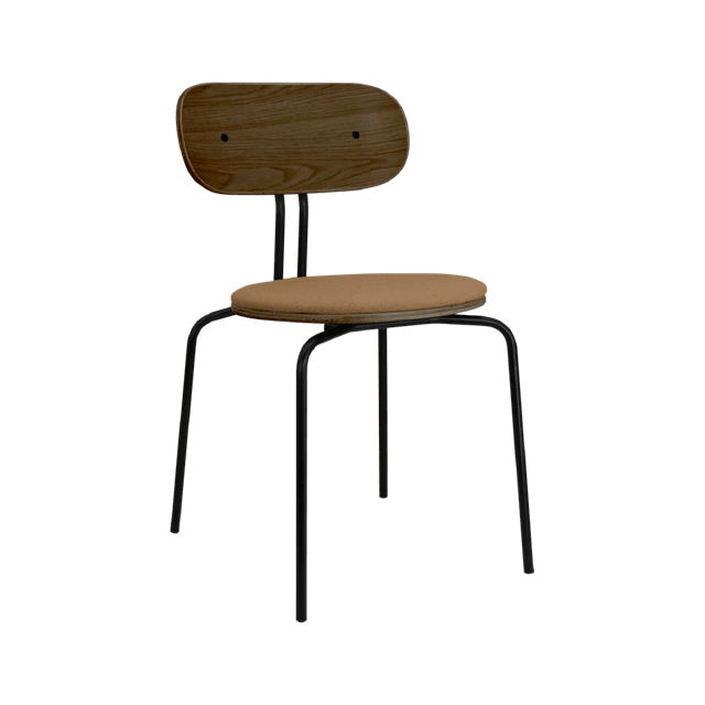 Umage Curious Spisebordsstol Røget Eg Sort Sugar Brown