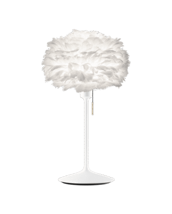 Umage Eos Bordlampe Mini Hvid Med Base   Hvid Med Usb