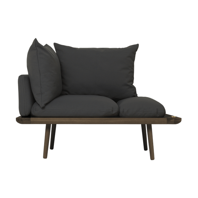 Umage Lounge Around -seater Sofa Mørk Eg Shadow