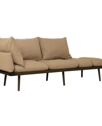 Umage Lounge Around  -seater Sofa Mørk Eg Sugar Brown