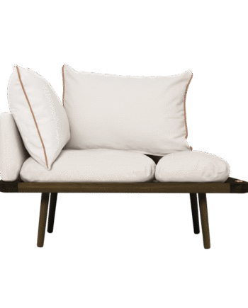 Umage Lounge Around   -seater Sofa Mørk Eg White Sands