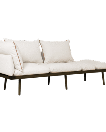 Umage Lounge Around  -seater Sofa Mørk Eg White Sands
