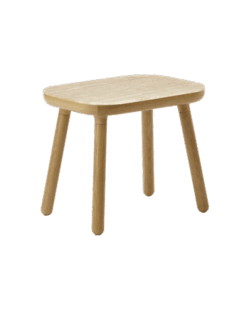 Umage Paff Sidebord Høj Eg Travertin