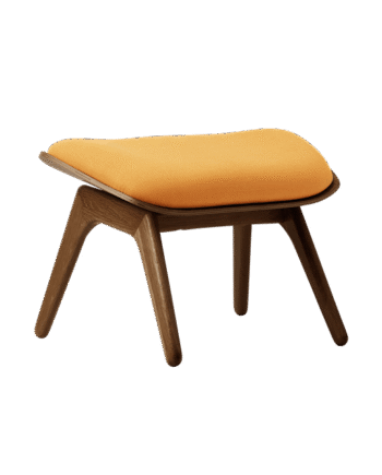 Umage The Reader Ottoman Mørk Egetræ Tangerine