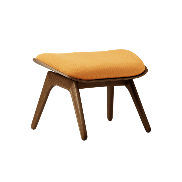 Umage The Reader Ottoman Mørk Egetræ Tangerine