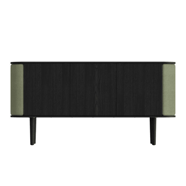 Umage Treasures Kabinet Med Døre Sort Eg Morning Meadows