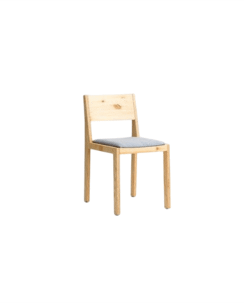 Vaarnii 016 Maasto Spisebordsstol Polstret Sæde Natural Kvadrat 0134