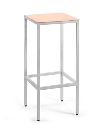 Valerie Object Alu Barstol   Pink