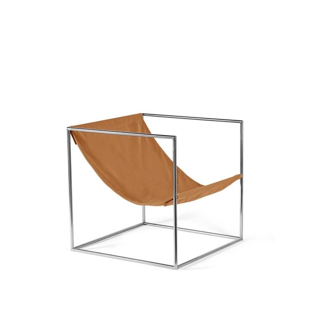 Valerie Object Solo Seat Lænestol Rustfri Stål Pink