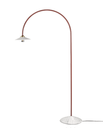 Valerie Object Standing Lamp N1 Gulvlampe Menie Red Marmor