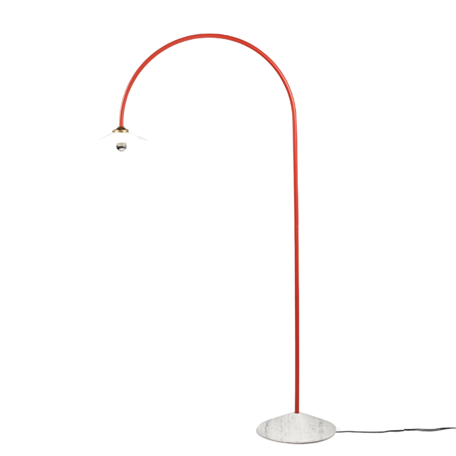 Valerie Object Standing Lamp N1 Gulvlampe Rød Marmor
