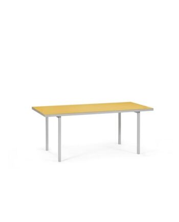 Valerie Objects Alu Spisebord 180x85 Cm Gul