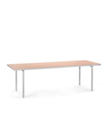 Valerie Objects Alu Spisebord 240x85 Cm Pink