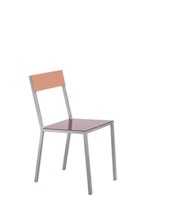 Valerie Objects Alu Spisebordsstol Bordeaux Pink