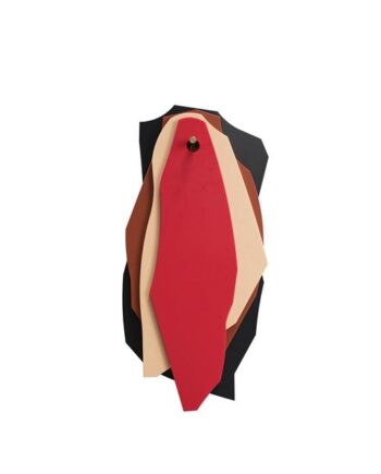 Valerie Objects Cutting Board Skærebræt Ophæng Sort Brun Pink Rød
