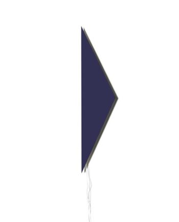 Valerie Objects Tramonti Væglampe Tramonto 01 Deep Blue