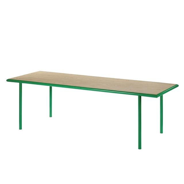 Valerie Objects Wooden Spisebord 85x240 Grøn Egetræ