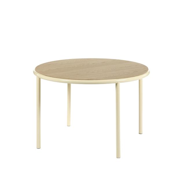 Valerie Objects Wooden Spisebord ø120 Ivory Egetræ