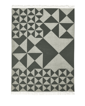 Verpan Mirror Plaid Mørk Grøn
