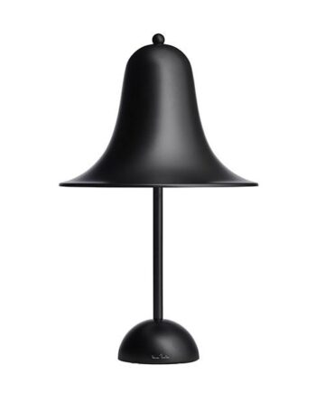 Verpan Pantop Bordlampe Mat Sort ø23 Cm