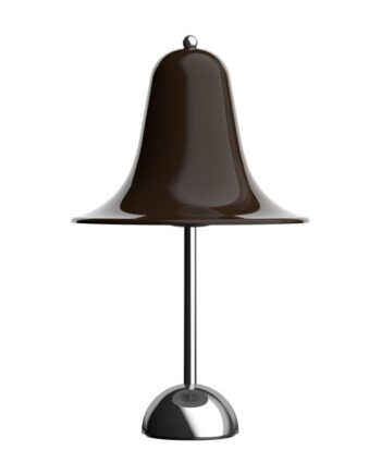 Verpan Pantop Bordlampe ø23 Pitch Brown