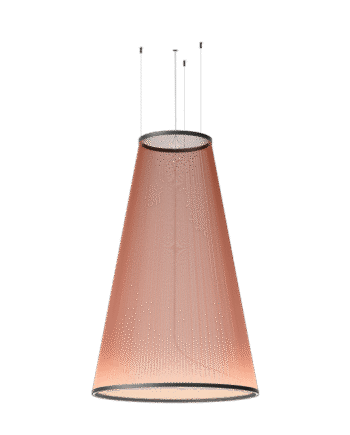 Vibia Array Pendel 1880 Push Terra Red