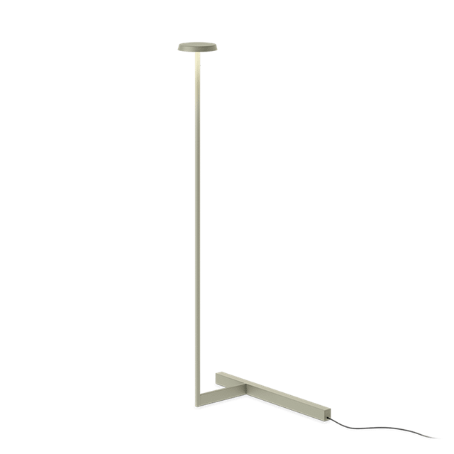 Vibia Flat Gulvlampe 5955 Push Grøn L1