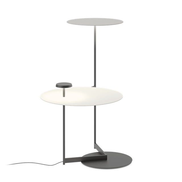 Vibia Flat Gulvlampe 5945 Push Off-white