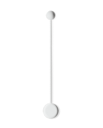 Vibia Pin Væglampe 1692 Of Off Hvid