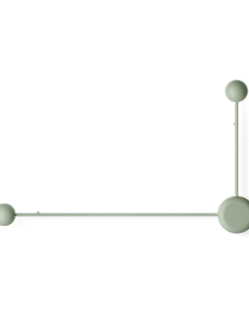Vibia Pin Væglampe 1694 On Off Grøn