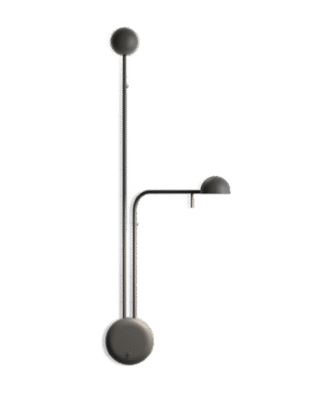 Vibia Pin Væglampe 1686 On Off Sort