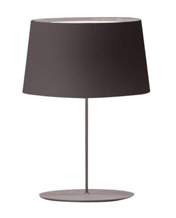 Vibia Warm Bordlampe Aluminiums Skærm Mat Brun