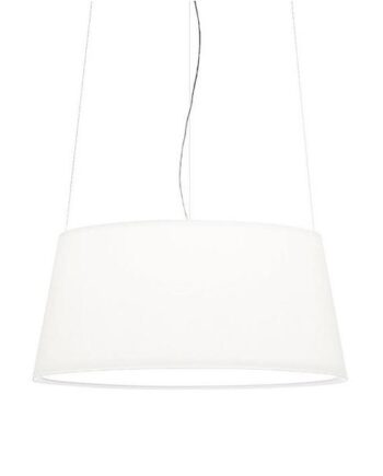 Vibia Warm Pendel Aluminiums Skærm Mat Hvid